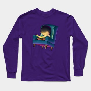 Reading Chair Long Sleeve T-Shirt